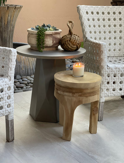 Habitat Outdoor Concrete Side Table