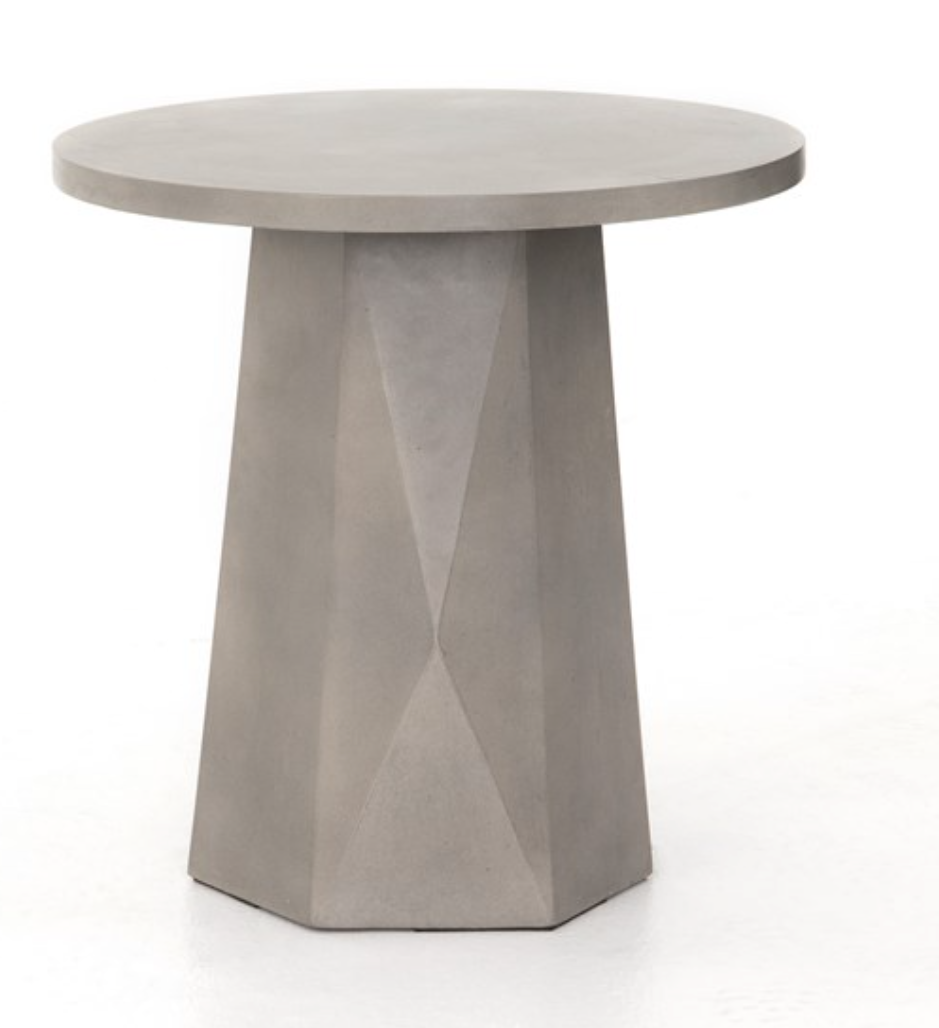 Habitat Outdoor Concrete Side Table