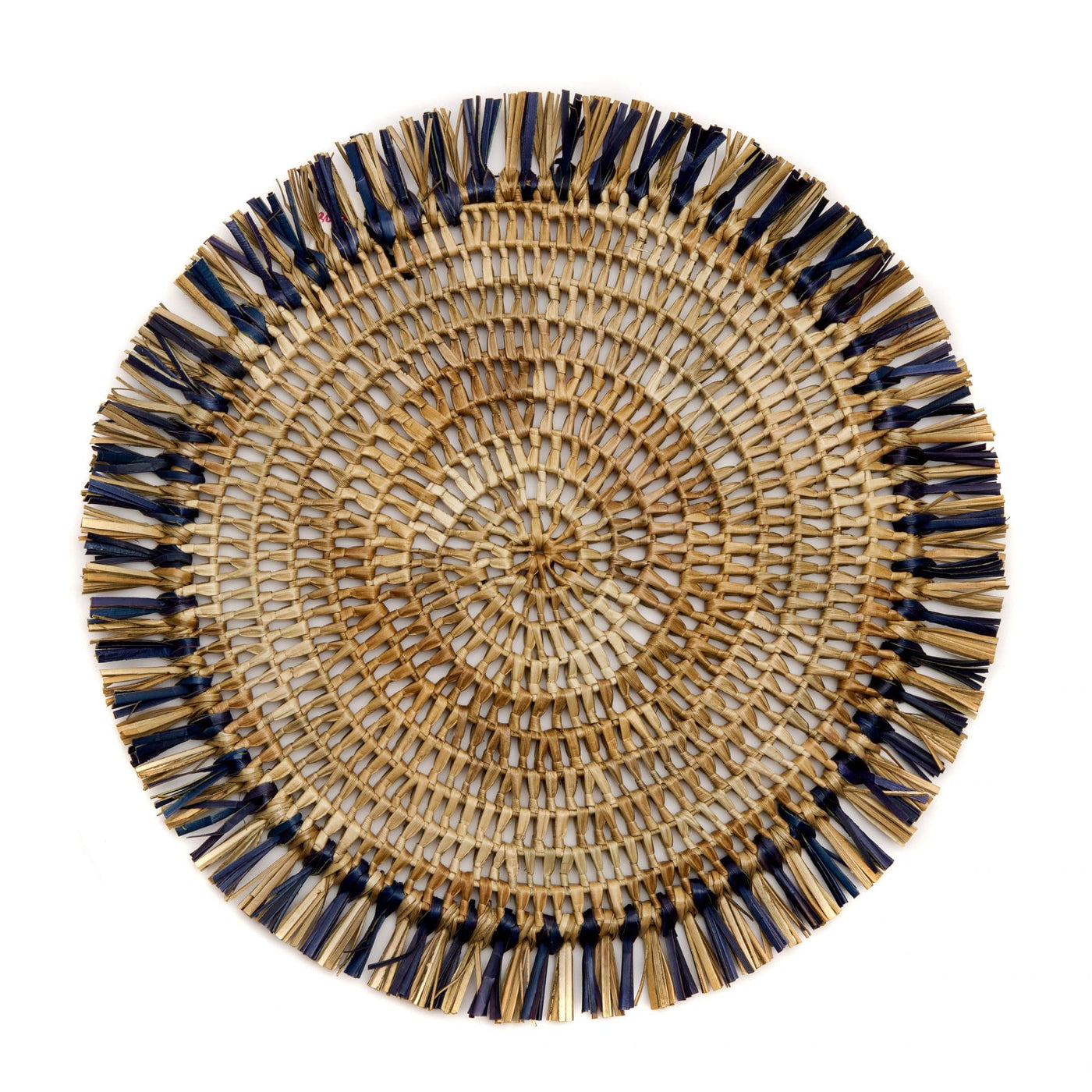 Fringed Raffia Placemat - Set of 4