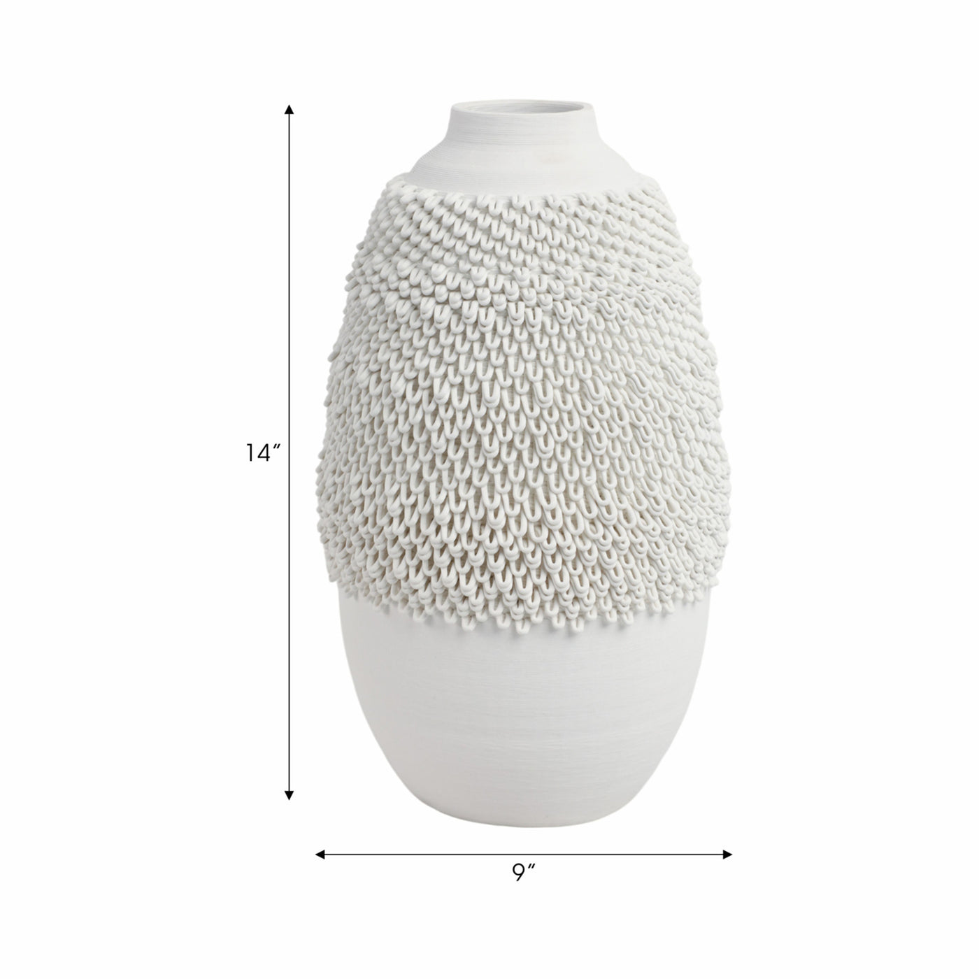 Ariana 3D Printed Porcelain Vase