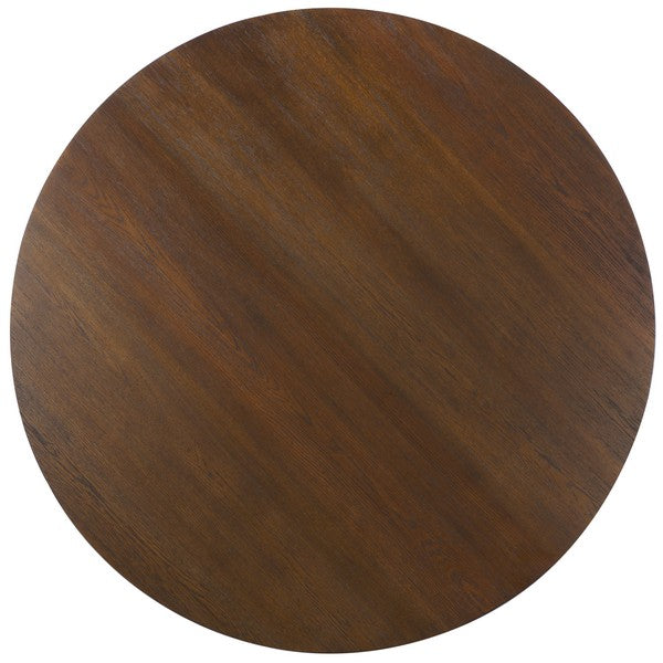 Gabriela 47" Round Oak Dining Table