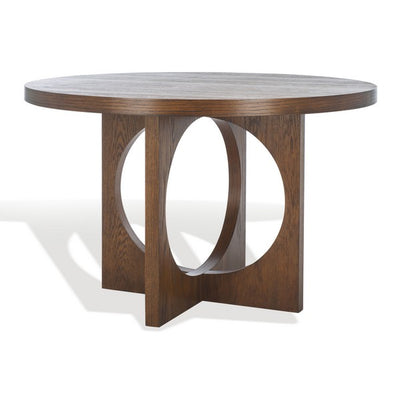 Gabriela 47" Round Oak Dining Table