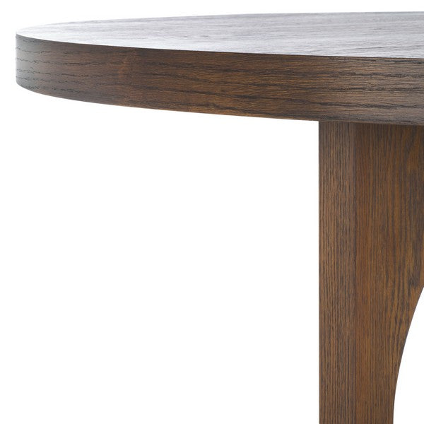 Gabriela 47" Round Oak Dining Table