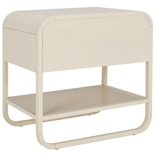 Yamila Nightstand - White