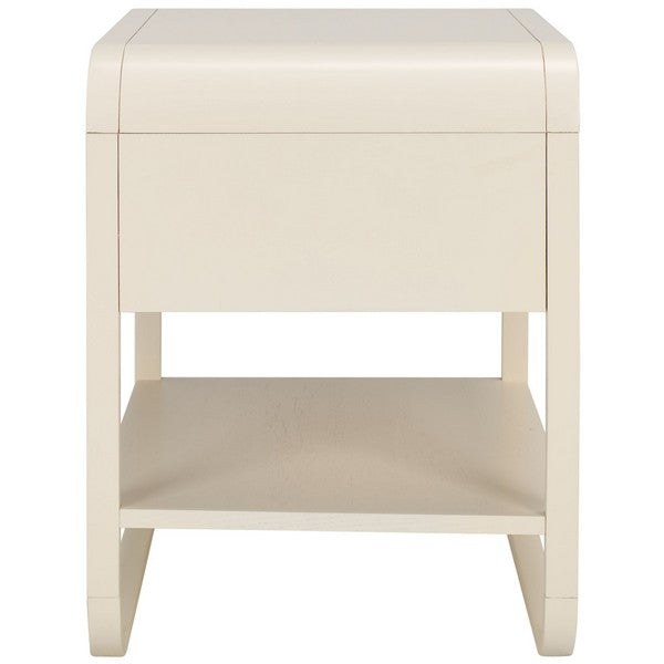 Yamila Nightstand - White