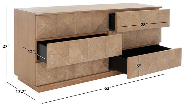 Patrice 6-Drawer Dresser