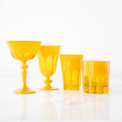 Rialto Glassware - Coupe - Saffron - Set of 2